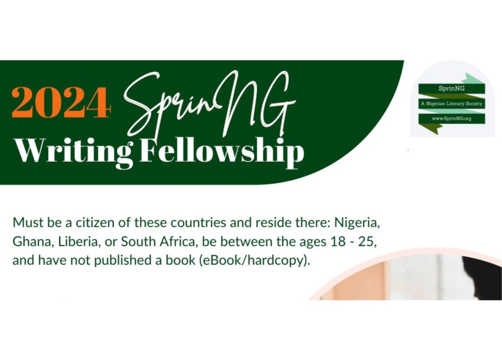 Read more about the article Submit to the SprinNG Writing Fellowship
