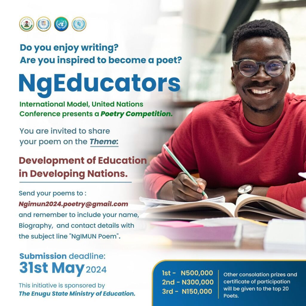 Read more about the article NgEducators International Model and The United Nations Conference Calls For Submissions For A Poetry Competition