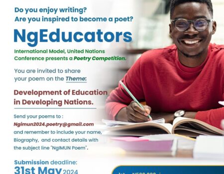 NgEducators International Model and The United Nations Conference Calls For Submissions For A Poetry Competition