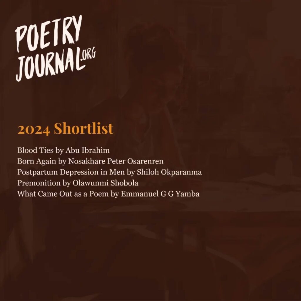Read more about the article Introducing The Poetry Journal 2024 Shortlist