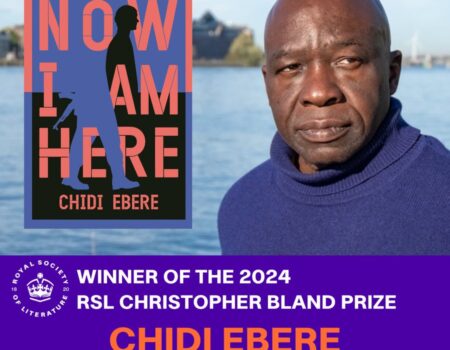 Chidi Ebere Wins The 2024 RSL Christopher Bland Prize