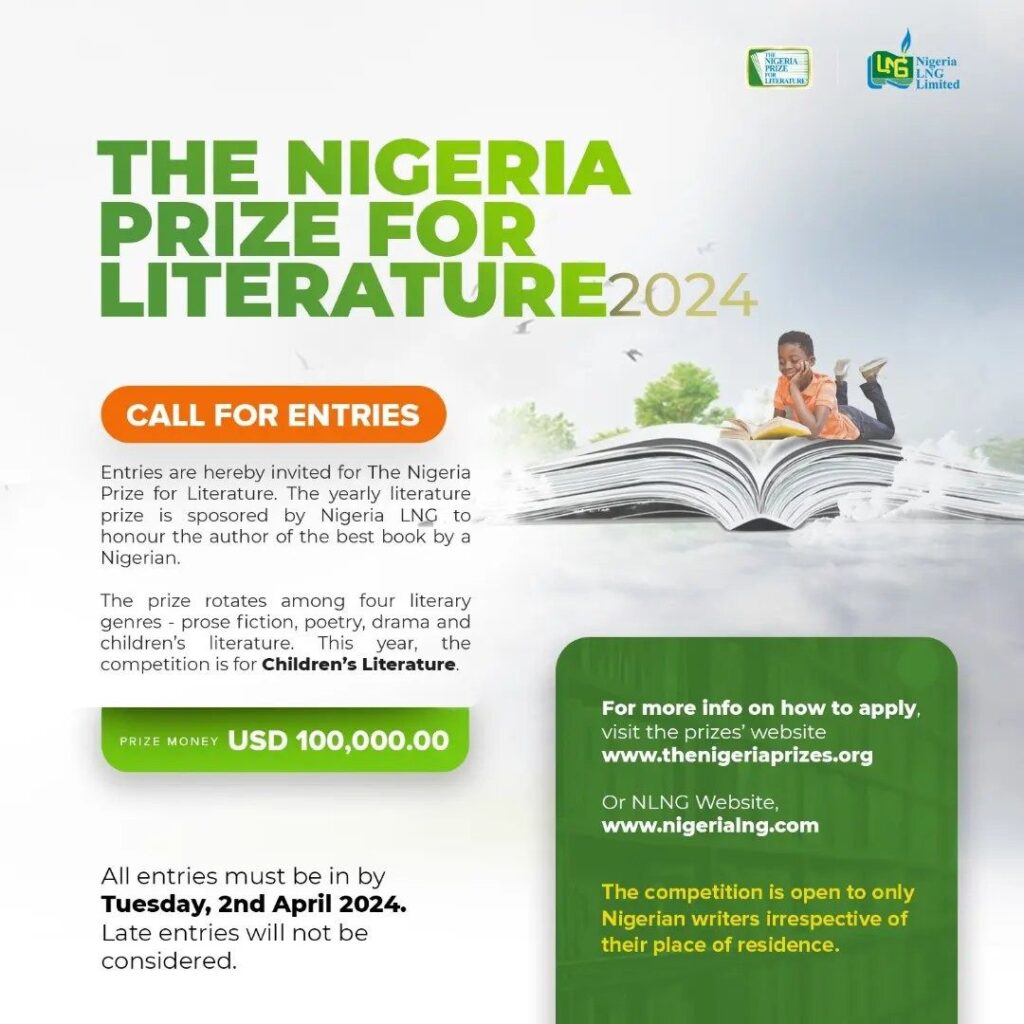 Read more about the article Introducing the 2024 Longlist of the Nigeria Prize for Literature