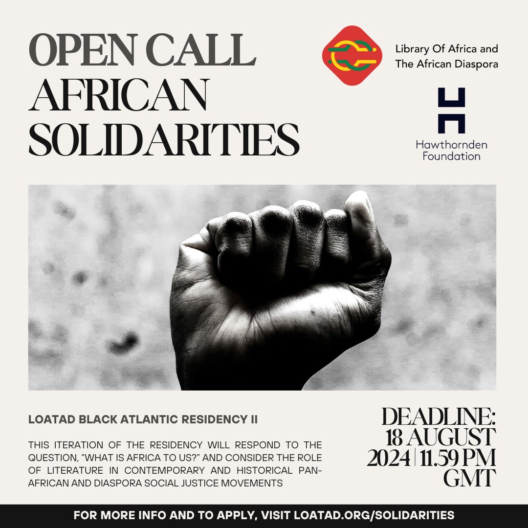 You are currently viewing Calls for Submission: LOATAD Black Atlantic Residency 2025