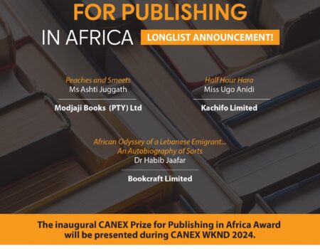 Introducing The CANEX Prize For Publishing In Africa Longlist