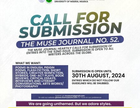 Call For Submissions: The Muse Journal