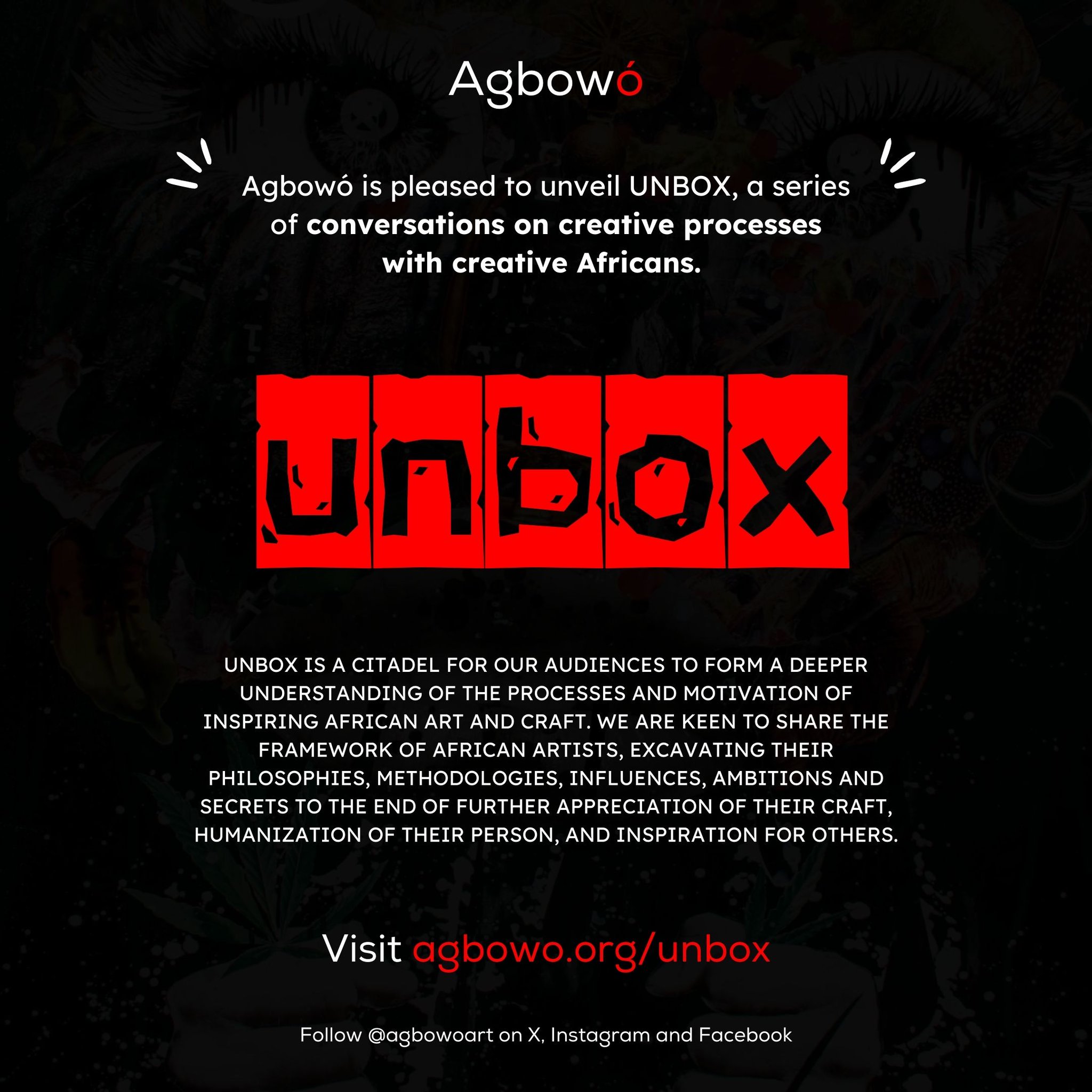 You are currently viewing Agbowó Unveils Unbox: An Interview Series