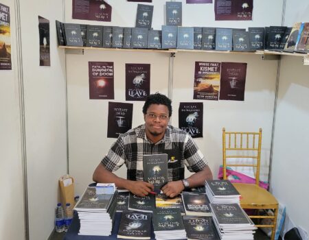 Peter Okonkwo Exhibits New Book, A Cry for Mercy, At The 2024 Nigeria International Book Fair