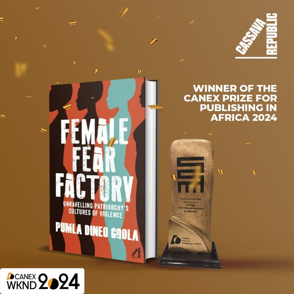 Read more about the article Pumla Dineo Gqola’s Female Fear Factory Wins CANEX Publishing Prize 2024