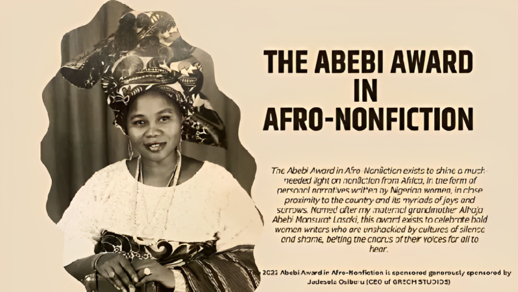 Read more about the article Call for Submissions: The 2024 Abebi Award in AfroNonfiction