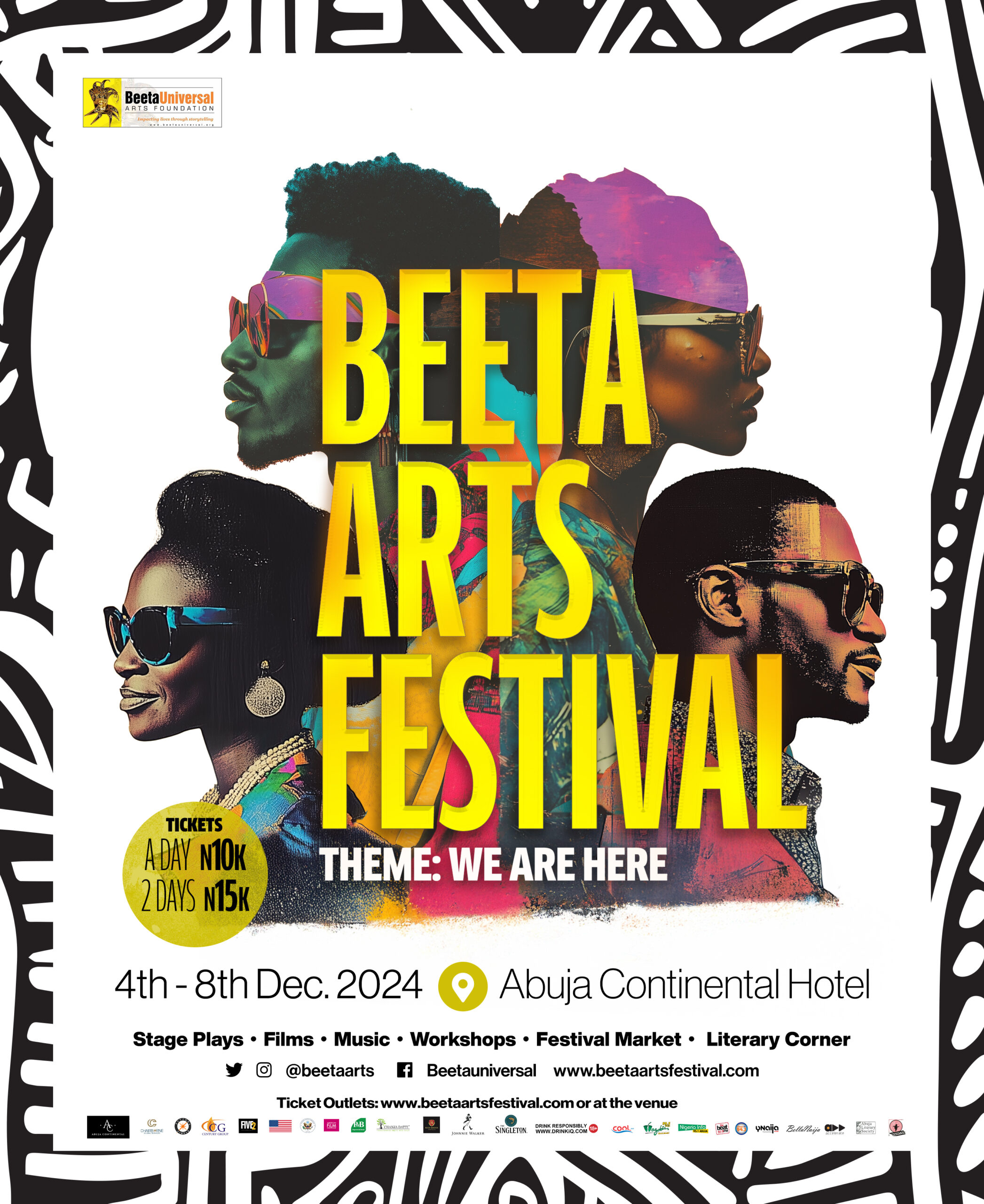 You are currently viewing Beeta Arts Festival Returns from December 4th to 8th in Abuja