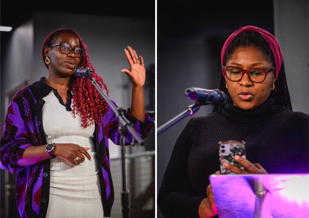 Read more about the article Dami Okhiria Wins as Olamide Shobowale also Dazzles at Derby Poetry Slam 2024