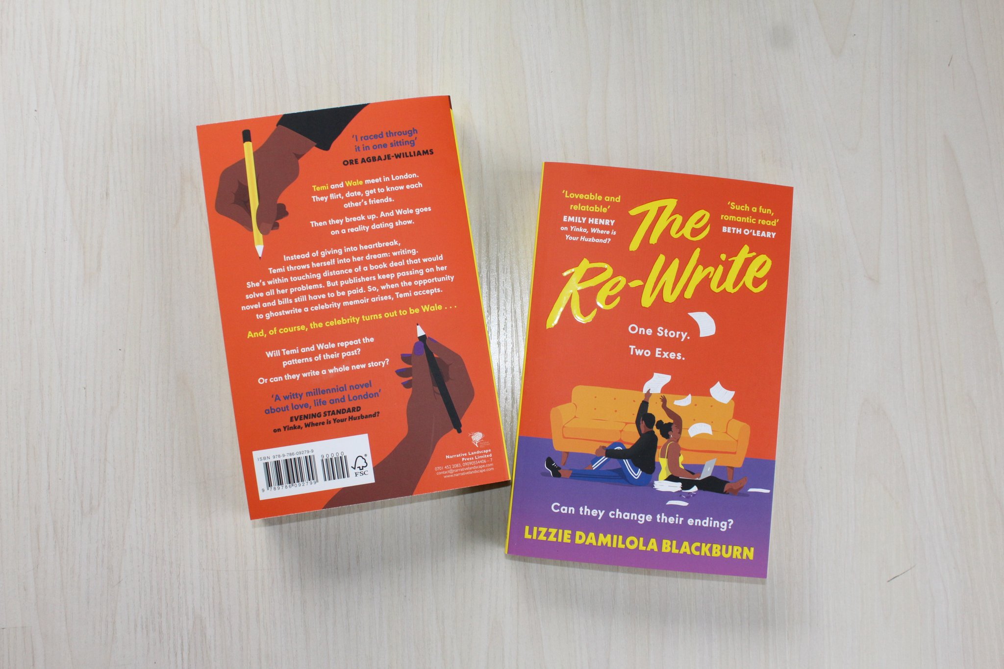 You are currently viewing Narrative Landscape Press to Publish Lizzie Damilola Blackburn’s Second Novel, “The Re-Write”