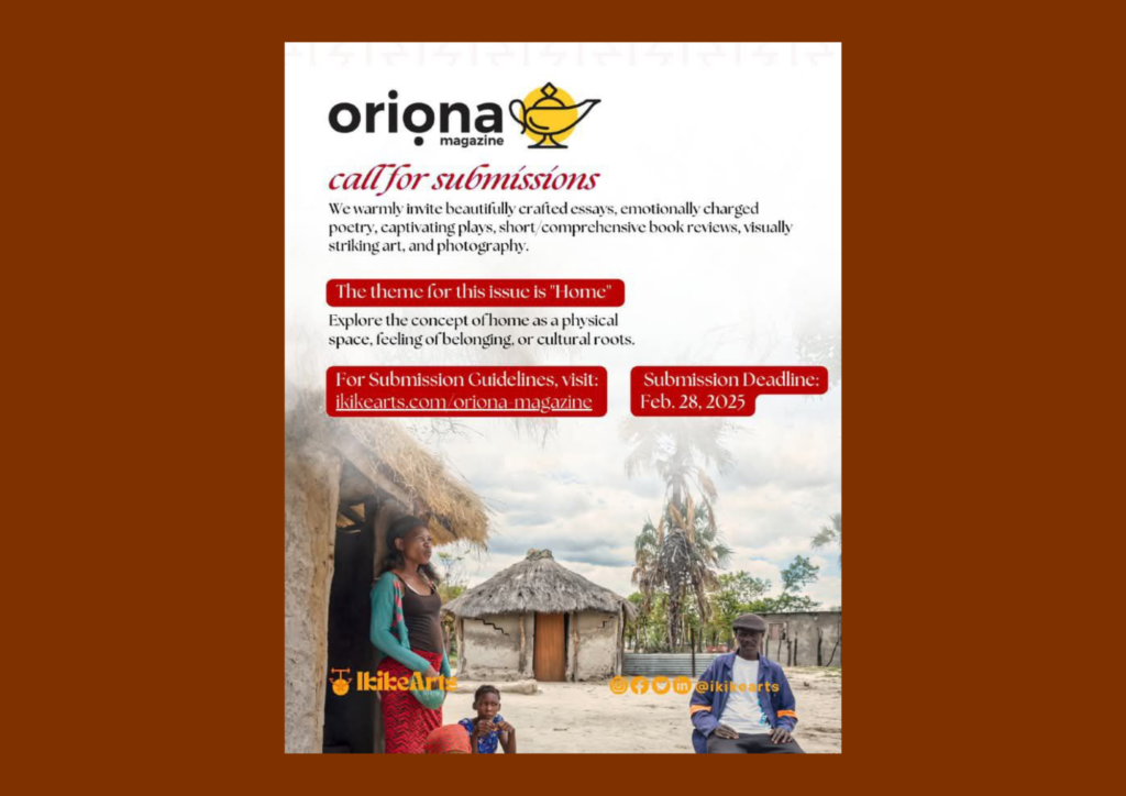 Read more about the article Call for Submissions: Oriọna Magazine