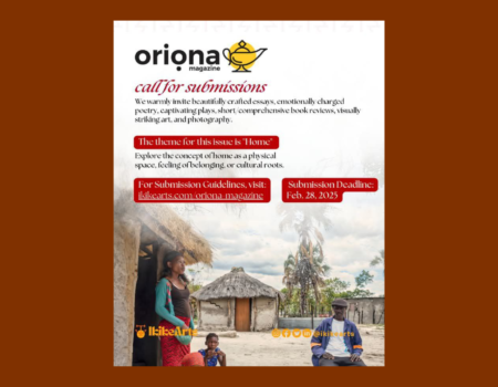 Call for Submissions: Oriọna Magazine