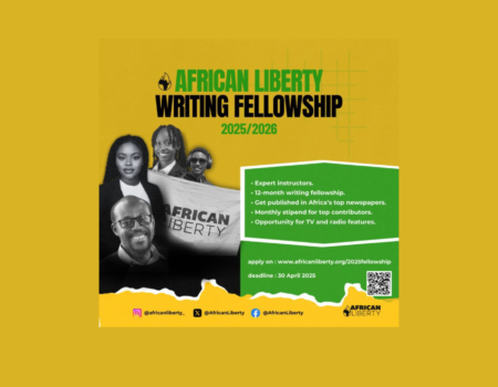 African Liberty Opens Applications for 2025 Writing Fellowship