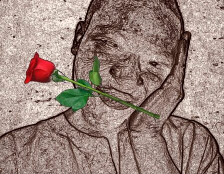 Petals on Weathered Skin