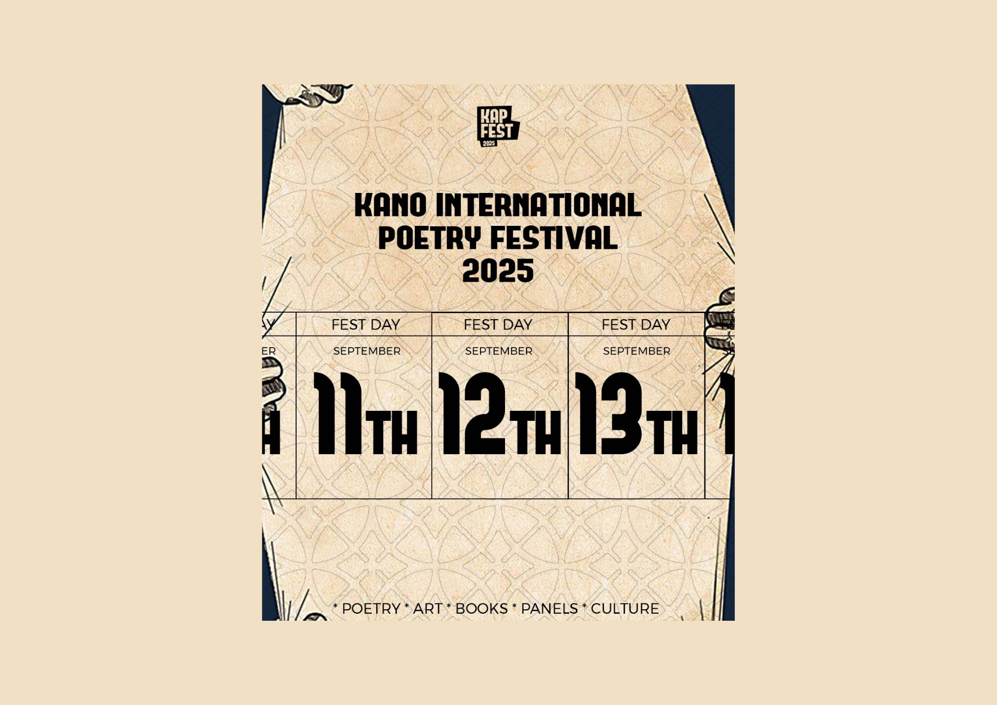 You are currently viewing Kano International Poetry Festival Returns This September!