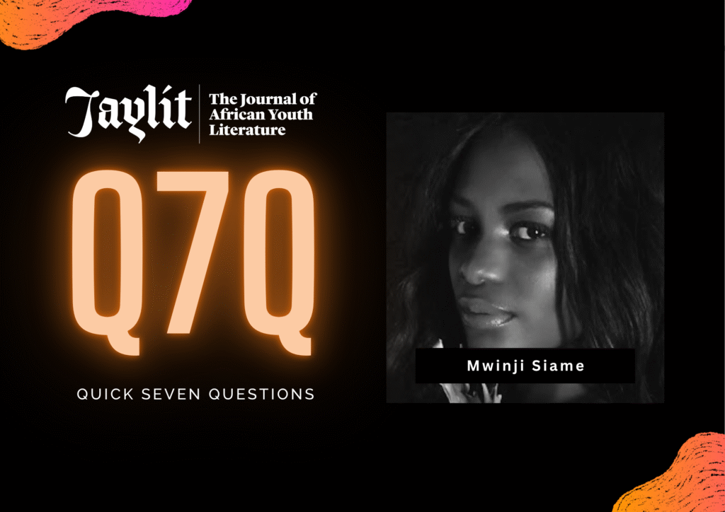 Read more about the article Q7Q with 2025 Ubwali Hope Prize Shortlistee, Mwinji Siame