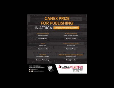 CANEX Prize for Publishing in Africa Unveils 2025 Longlist