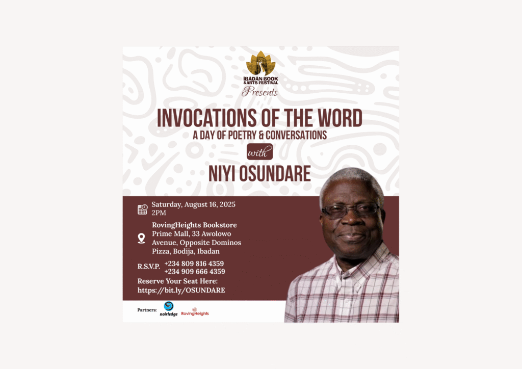 Read more about the article Niyi Osundare to Headline Special Literary Prelude in Ibadan Ahead of ÌbàFest 2025