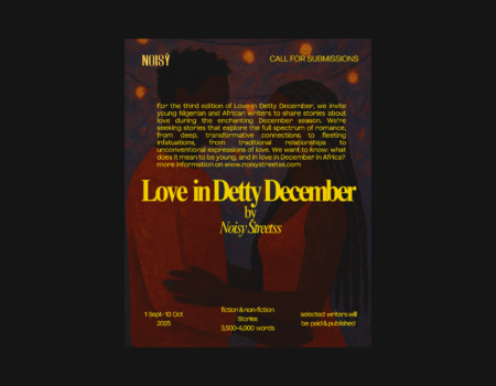 Call For Submissions: ‘Love In Detty December Vol. III’