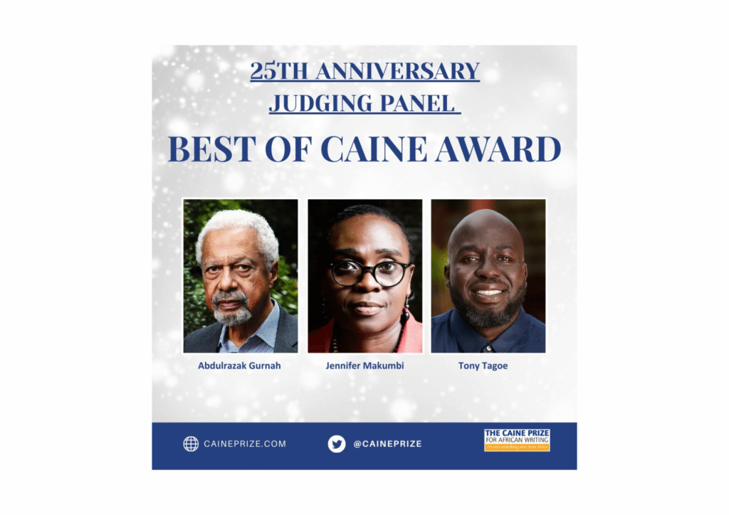 Read more about the article The Caine Prize Reveals Judges for The 2025 Best of Caine Award