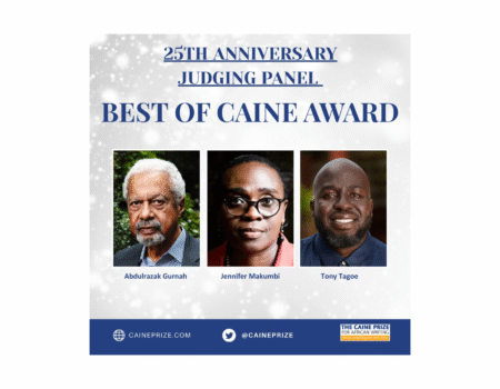 The Caine Prize Reveals Judges for The 2025 Best of Caine Award