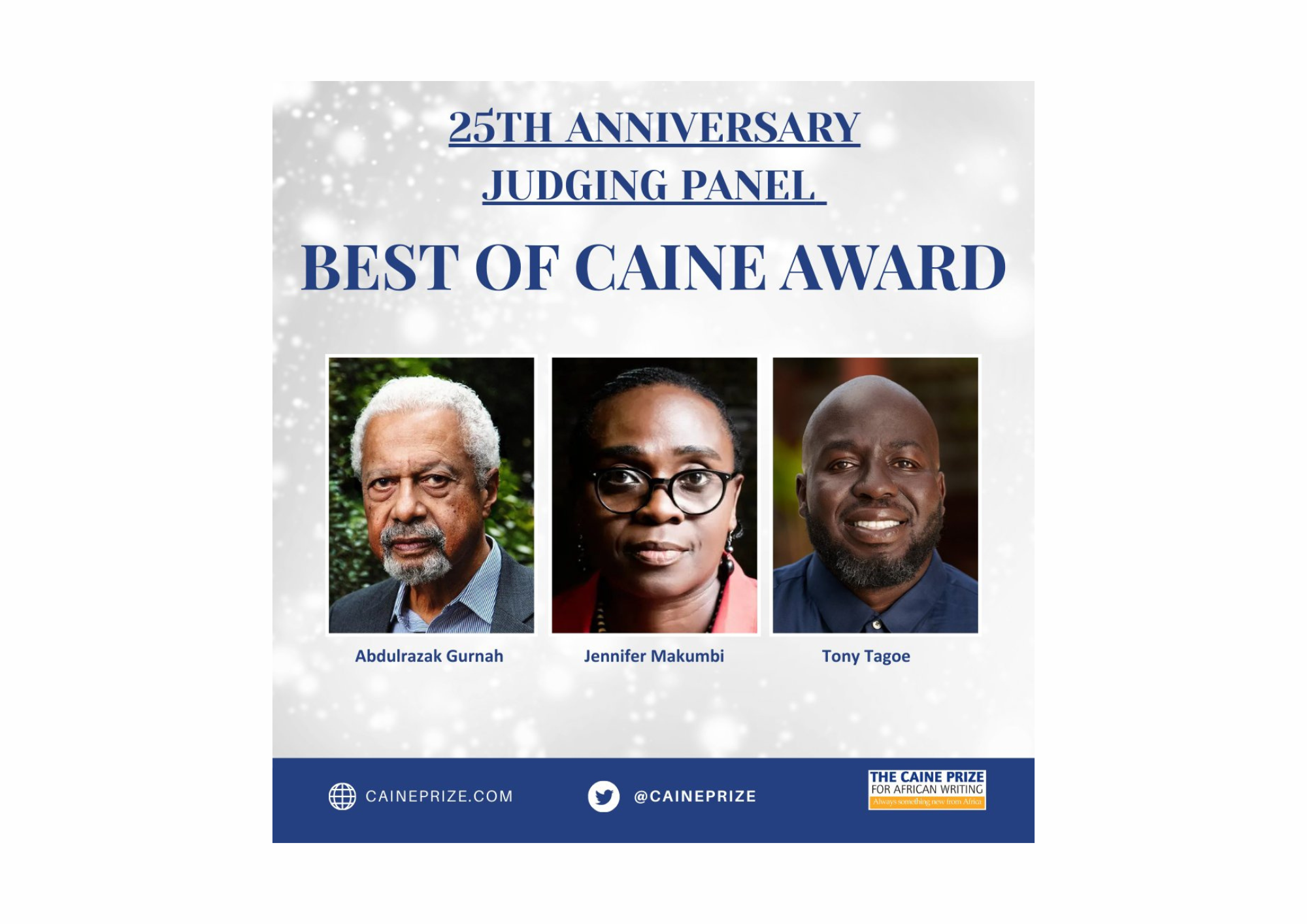 You are currently viewing The Caine Prize Reveals Judges for The 2025 Best of Caine Award