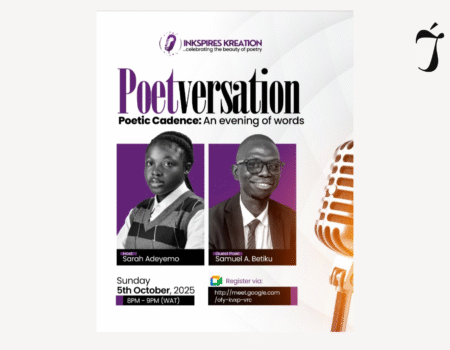 Inkspires Kreation Presents Poetversation with Samuel A. Betiku