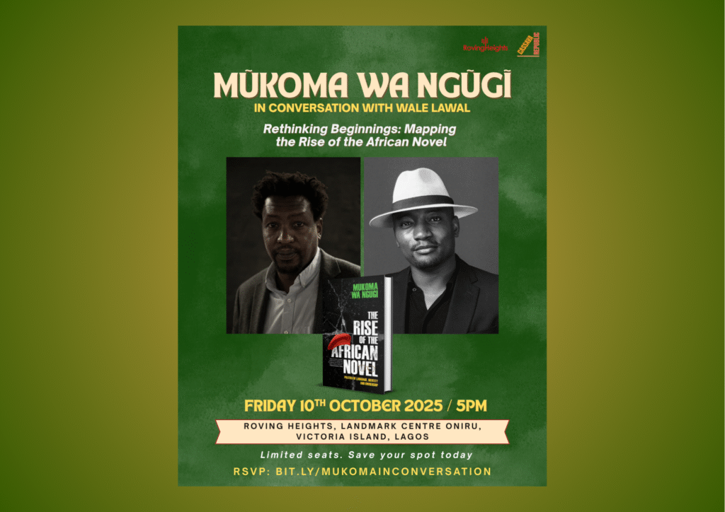 Read more about the article Wale Lawal to Host Mukoma wa Ngũgĩ in Literary Conversation