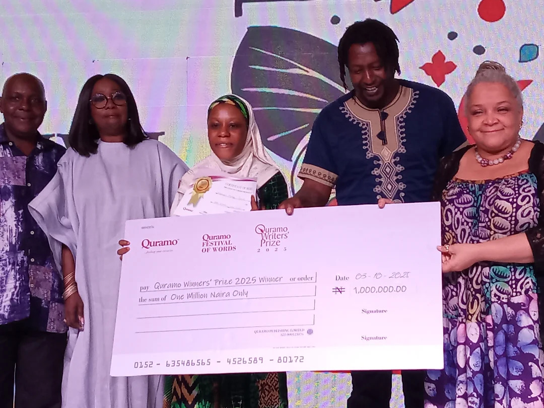 You are currently viewing Hubaidat Oyinkansola Ishola Wins Quramo Writers’ Prize 2025