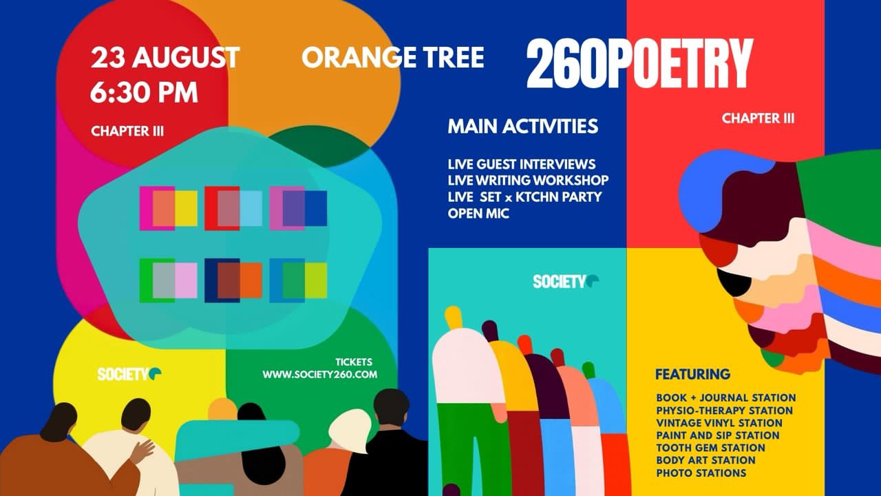 You are currently viewing Poetry as Sanctuary: Society260 Event Offers a Crucial Space for Mental Well-being