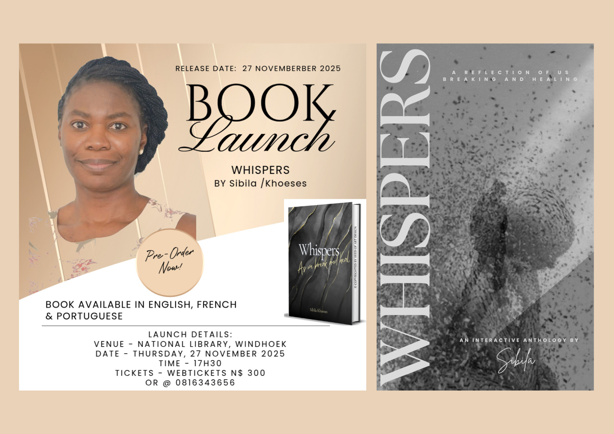 You are currently viewing Martha Khoeses’ Whispers to Launch on 27 November, 2025