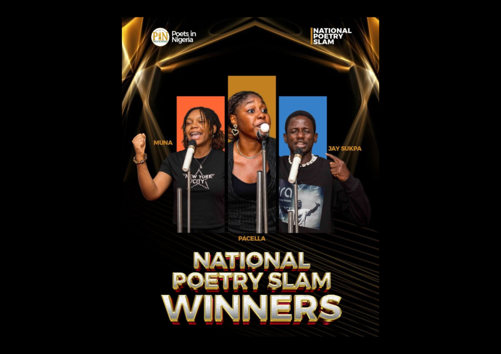 Read more about the article Pacella Chukwuma-Eke, Muna, Jay Sukpa Win 2025 PIN National Poetry Slam