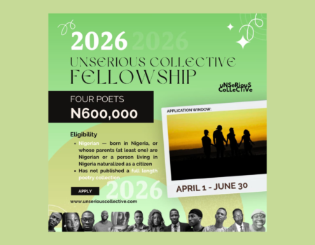 Call for Submissions: 2026 Unserious Collective Fellowship