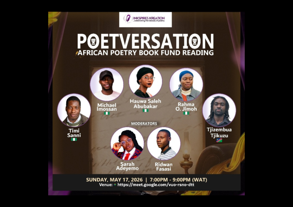 Read more about the article Inkspires Kreation to Host 2026 African Poetry Book Fund Reading