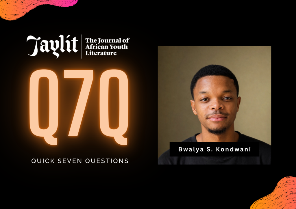 Read more about the article Quick 7 Questions with 2026 Ubwali Hope Prize Shortlistee, Bwalya S. Kondwani