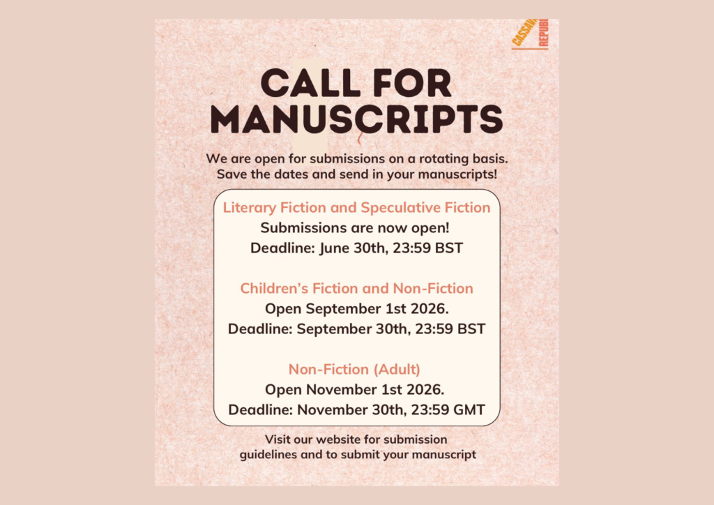 Read more about the article Cassava Republic Press Opens Call for Submissions