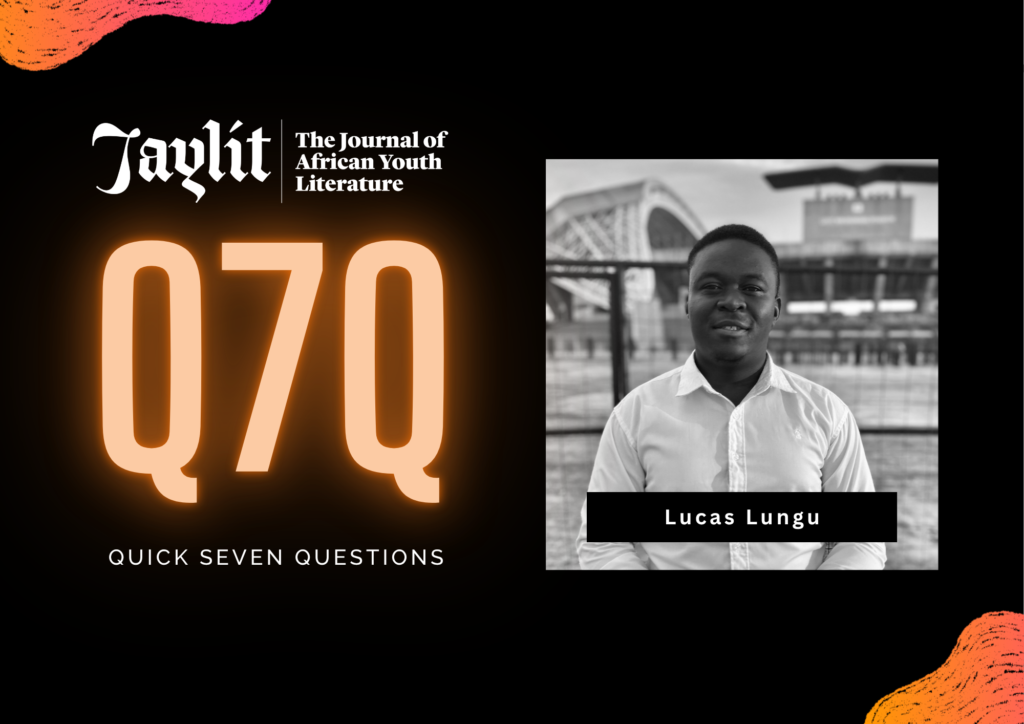 Read more about the article Quick 7 Questions with 2026 Ubwali Hope Prize Shortlistee, Lucas Lungu