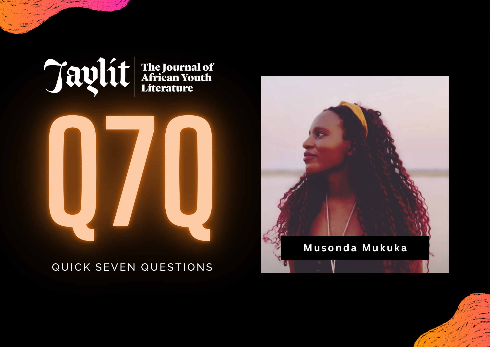 You are currently viewing Quick 7 Questions with 2026 Ubwali Hope Prize Shortlistee, Musonda Mukuka