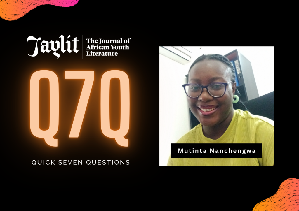 Read more about the article Quick 7 Questions with 2026 Ubwali Hope Prize Shortlistee, Mutinta Nanchengwa