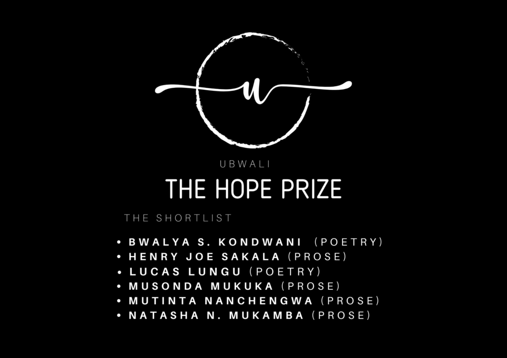 Read more about the article Ubwali Literary Magazine Unveils 2026 Ubwali Hope Prize Shortlist