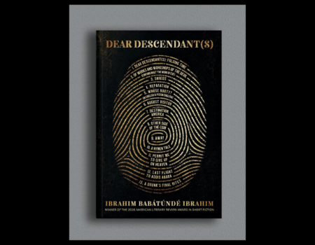 Masobe Books Acquires Ibrahim Babátúndé Ibrahim’s “Dear Descendant(s)”; Reveals Cover