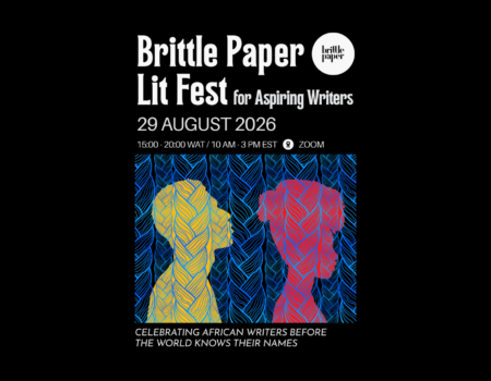 Brittle Paper To Host Inaugural Literary Festival on August 29
