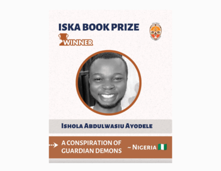 Ishola Abdulwasiu Ayodele wins 2026 Iska Book Prize