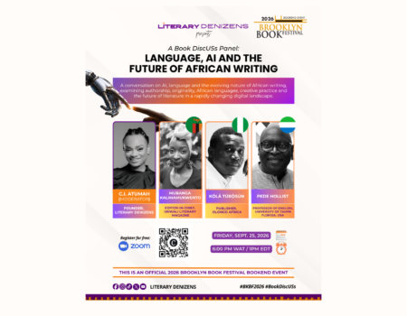 Literary Denizens to Host Book DiscUSs on AI and African Writing at Brooklyn Book Festival