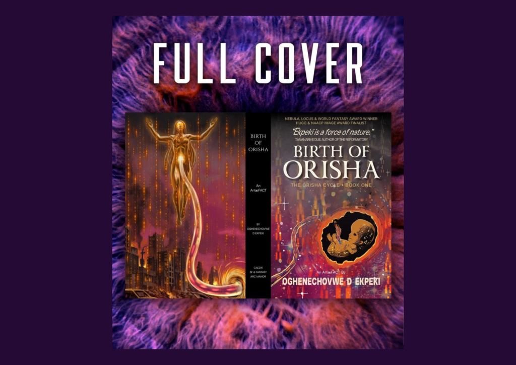 Read more about the article Full Cover Reveal: Oghenechovwe Donald Ekpeki’s “Birth of Orisha”