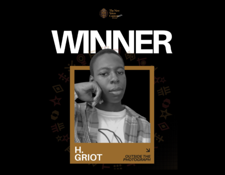 H. Griot Wins 2026 New Voices Fiction Contest